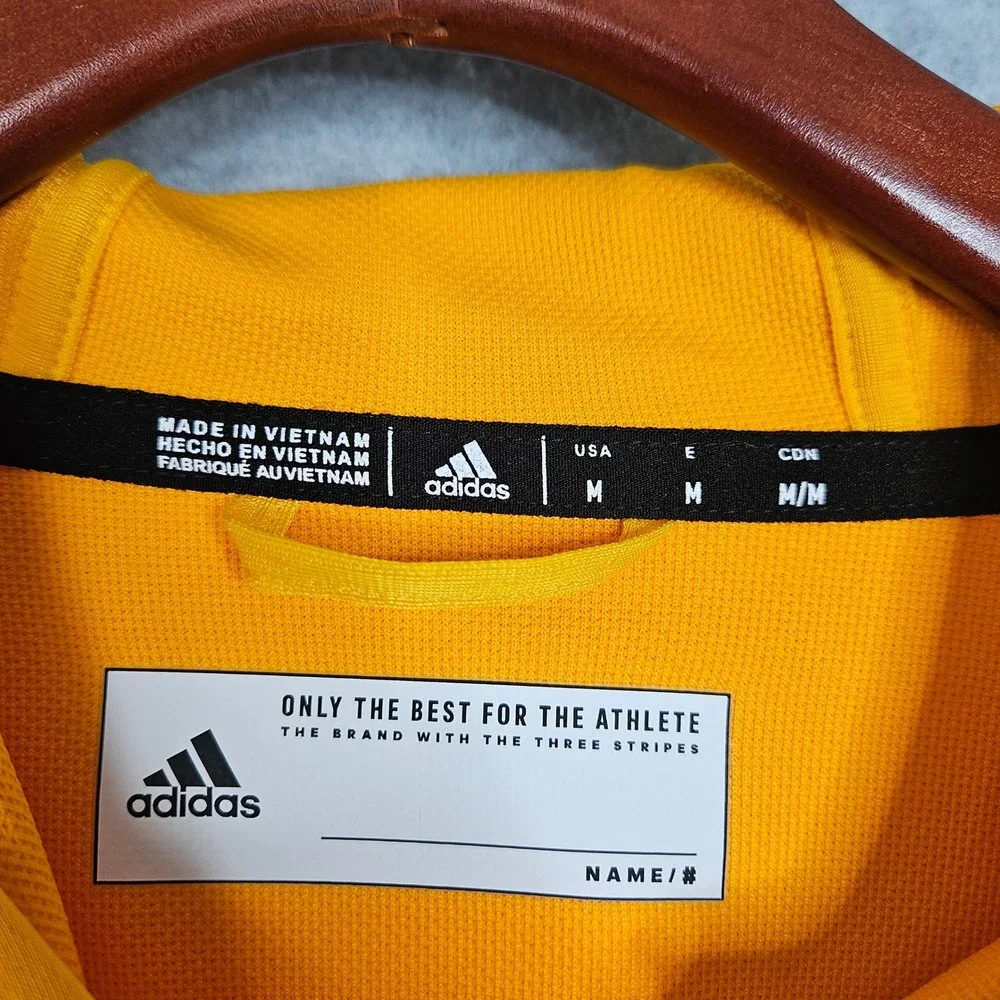 Adidas Aeroready Pullover‎ Hoodie Mens Size Medium Yellow White GM2690 New